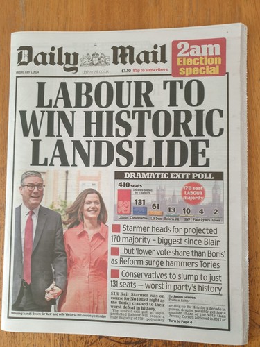 Daily mail 5th jul - 2024,, 2am