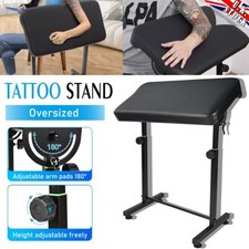 Adjustable Height Angle Large Panel Tattoo Armrest Stand Arm Leg Rest Stand UK