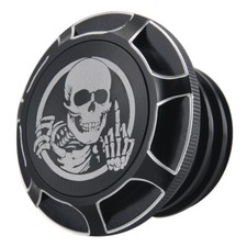 Black Motorcycle Skull Fuel