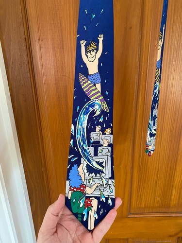 Vintage ian heath tie surfer - vintage,