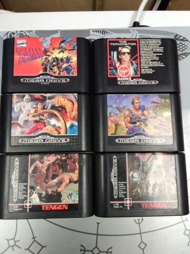 Sega mega drive cartridges - mega, x