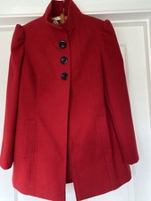 Red Petite Coat Size 12 from F