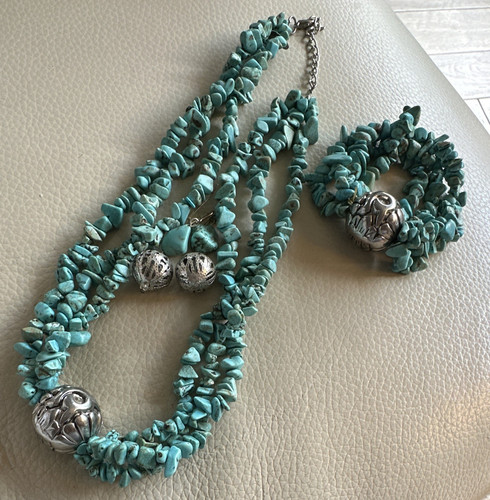 Turquoise chip stone jewelry - chip,