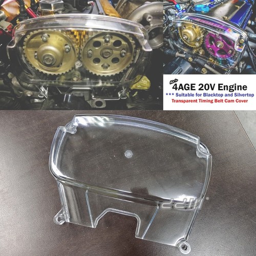 Clear cam gear timing cover - clear,