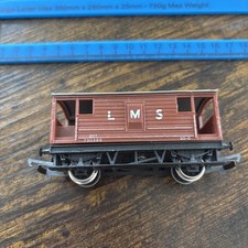 Hornby S6339 LMS 20t Train Wagon Brown Model Toy Guards Van 