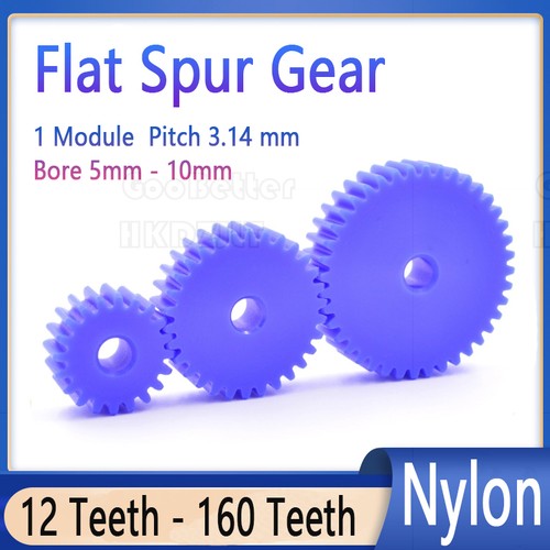 Blue nylon gear module - 1,