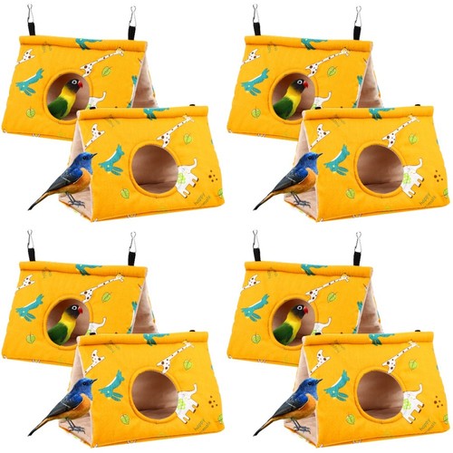 Reusable crystal fleece bird - crystal,