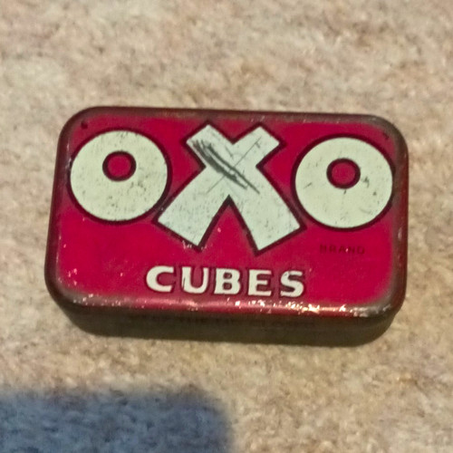 Oxo vintage cubes small red - vintage,