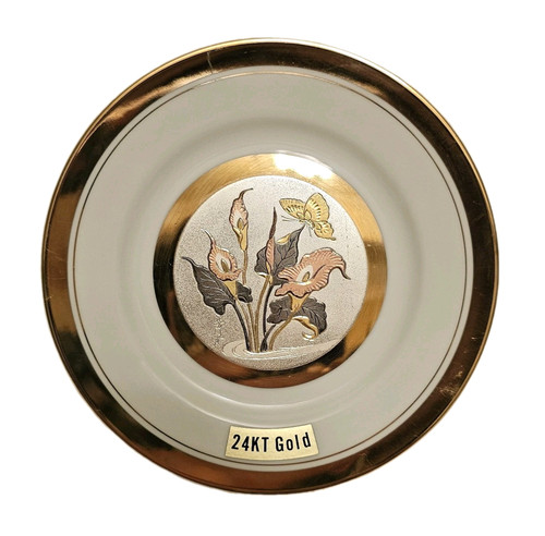 Art chokin 24k gold edge - of,