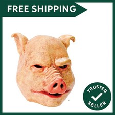 Pink Rubber Latex Horror Pig