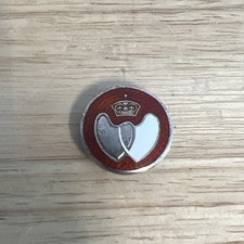 Vintage Silver & Enamel Blood