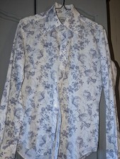 Vintage 70's Original Jaytex Floral Shirt. Size 15/38. mod interest.