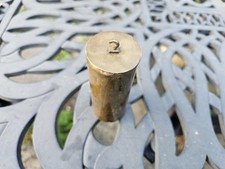 Vienna german antique wall clock brass cased weight clock spares 1.3 kg