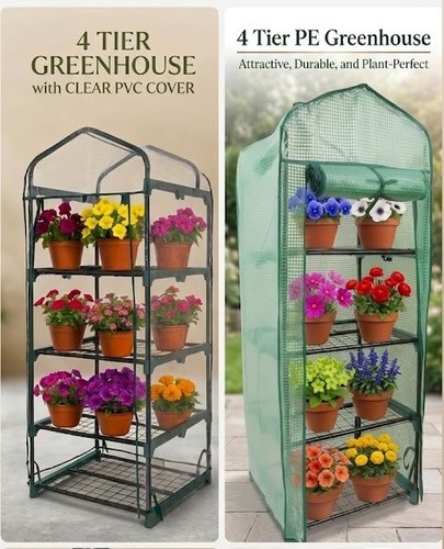 Tier pvc pe greenhouse - 4,