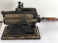 ANTIQUE PENN FABRIC CRIMPER FLUTER PLEATER PAT 1880 AMERICAN MACHINE CO.