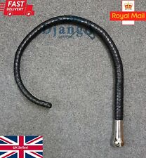 Cowhide Top Grain Leather Handcrafted Flogger Whip 2.6 Feet Sjambok Bullwhip