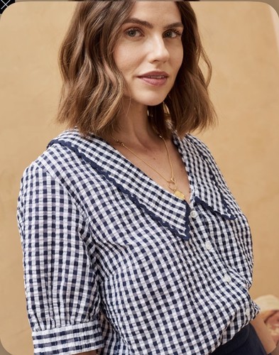 Brora gingham ric rac - gingham,