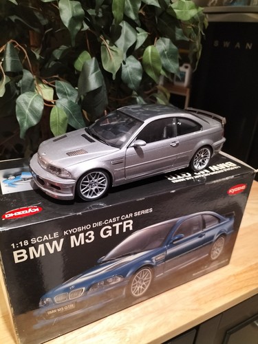 Kyosho bmw gtr silver - m3,