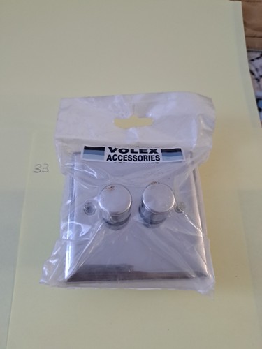 Volex polished brass gang - brass,