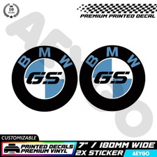 2x BMW GS Vinyl Decal Stickers
