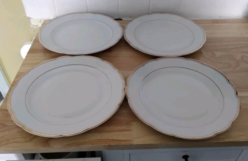 Kahla dinner plate set - plate, white