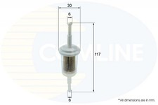 Engine fuel filter comline - engine, for