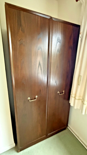 Plan mahogany wardrobe - g,