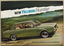 HILLMAN HUNTER Car Sales