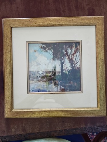 Ken moroney signed - signed, oil
