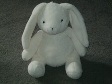 Mothercare Cream Bunny Rabbit 8" Sitting Soft Toy.