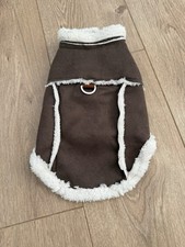 New fleeced dog coat - Size S
