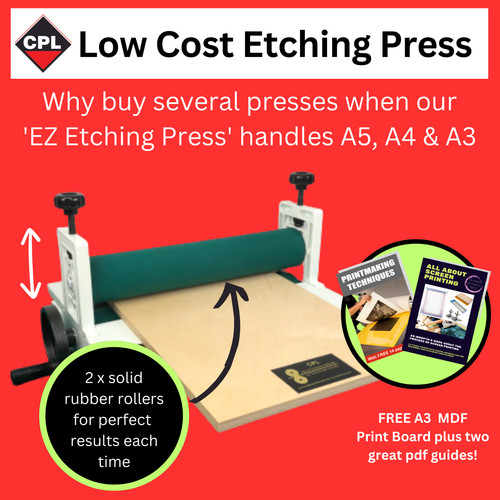 Etching printing press - etching,