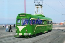 BLACKPOOL TRANSPORT BRUSH TRAM 623 WATERLOO ROAD 2007x 6x4 PHOTOGRAPH-