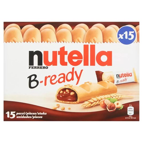 Nutella ready pack 15 x - ,