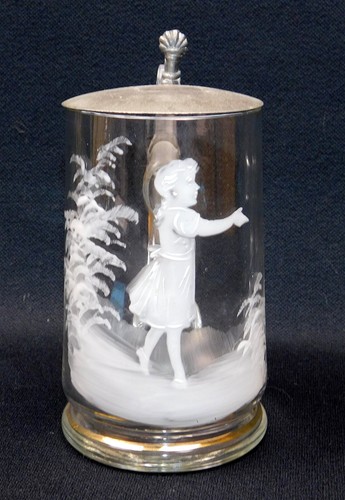 Antique mary gregory stein - mary,