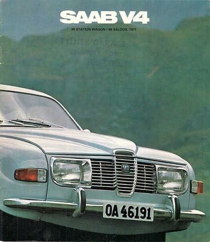 Saab v4 1970 - saab, 96
