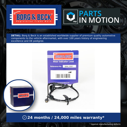 Brake pad wear indicator - pad,