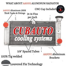 2 Rows Aluminum Racing
