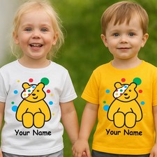 Kids Boys Girls Pudsey Bear