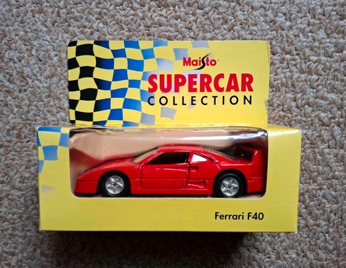 Vintage boxed maisto supercar - boxed,