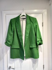 Zara Gree Linen Blend 3/4