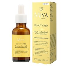 Miya Beauty Lab Vitamin C Serum Evens out Skin Tone 95% Natural Ingredients 30ml