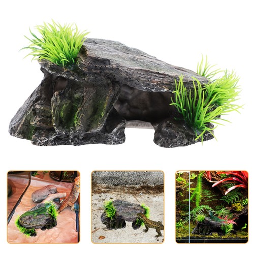 Reptile cave ornament snake - ornament,