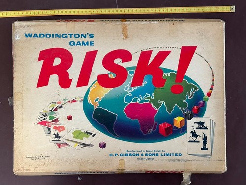 Vintage risk board game - vintage,