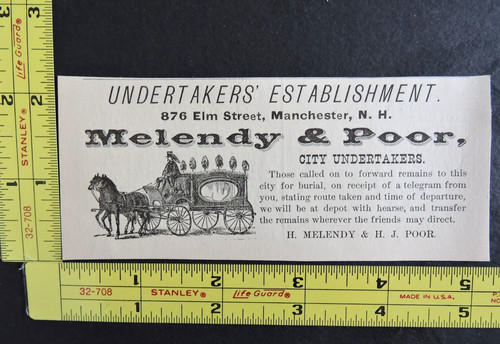 Rare antique 1878 - antique, ad