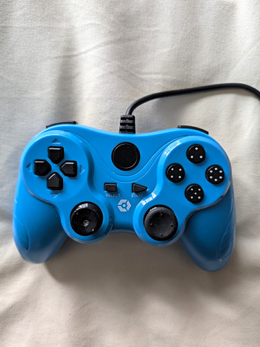 Blue usb wired ps3 pc - blue,