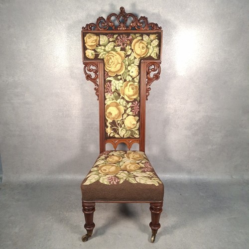 Antique victorian prie dieu - victorian,