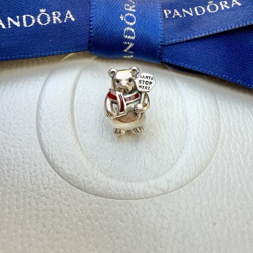Authentic pandora silver santa - authentic,