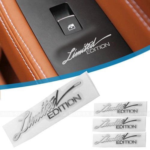 Silver limited edition car - limited,