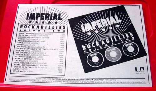 Imperial rockabillies vol - imperial, vol.2
